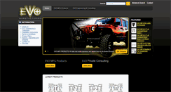Desktop Screenshot of evomfg.com